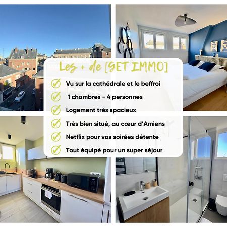 Vue Cathedrale, Beffroi, Netflix En Hyper Centre Apartment Amiens Exterior photo