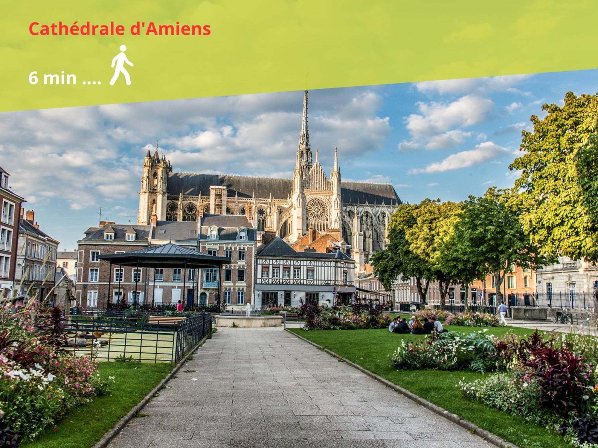 Vue Cathedrale, Beffroi, Netflix En Hyper Centre Apartment Amiens Exterior photo